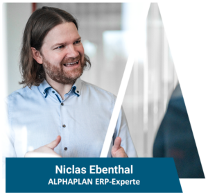 ALPHAPLAN ERP-Experten Bild von Niclas Ebenthal